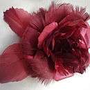 vintage pink silk flower corsage by lullilu  