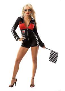 Sexy Racer Girl  Cheap Sports Halloween Costume for Sexy Costumes