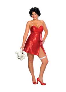Betty Boop Short Dress Plus Size TV & Movie Womens Costume at 