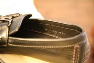 Louis Vuitton Monte Carlo Moccasin In black Leather Loafers Men 7 NIB 