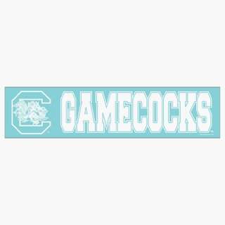  NCAA South Carolina Gamecocks 4x16 Die Cut Decal Sports 