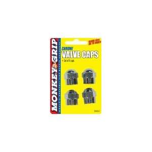  Bell Automotive Products Inc 4Pk Chr Hex Valved Cap 22 