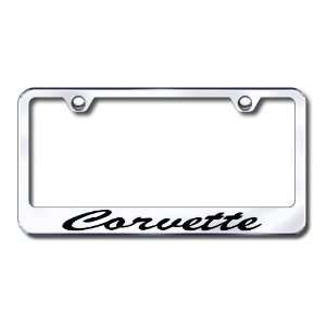  Cheverolet Corvette Custom License Plate Frame Automotive