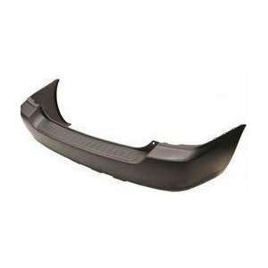   TY04264BB Toyota Highlander Primed Black Replacement Rear Bumper Cover