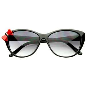   Tie Womens Fashion Hello Kitty Cat Eye Sunglasses