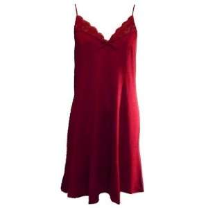  Hers Silk & Cotton Knit Chemise with Lace Trim Everything 