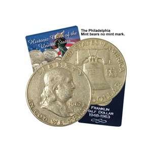  1962 Franklin Half Dollar   Philadelphia   Circulated 