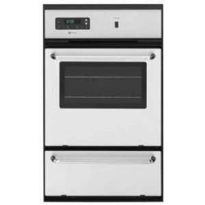 CWG3100AAS 24 Single Gas Wall Oven with Standard Broiler Below Oven 