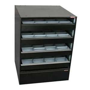   Modular Drawer Cabinet (4) 3 Drawers, Black   25H