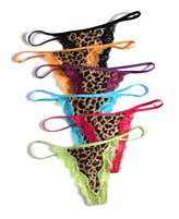 JT Intimates Thong, G String Leopard and Lace 14293LTH