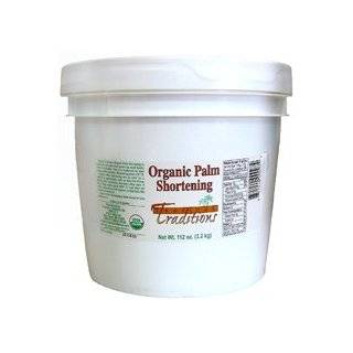   Organic Palm Shortening   112 oz. (1 Gallon) by Tropical Traditions