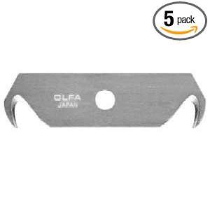  OLFA 9617 HOB 2/5B Safety Hook Blades, 5 Pack