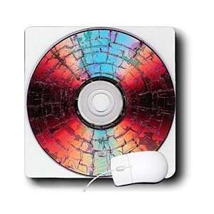   Photography   Abstract DVD Burning A Disc   Mouse Pads Electronics