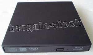 USB External Case Caddy for SATA CD DVD RW Burner Drive  