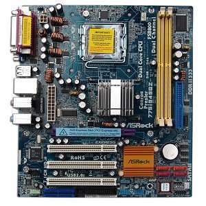   Intel 945GZ Socket 775 mATX Motherboard with Sound & LAN Electronics