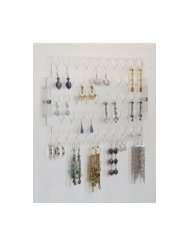   Jewelry Organizer Display (CLICK TO SEE 7 AVAILABLE COLORS) Clear