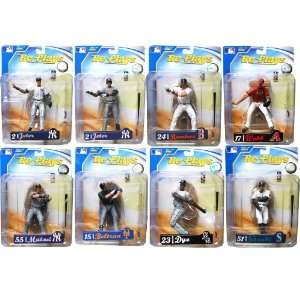  Major League Baseball 4 Action Figures Set Of 8 Toys 