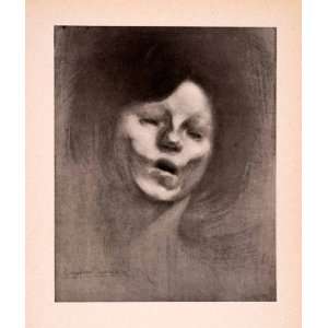  1946 Print Eugene Carriere Marguerite Carriere Portrait 