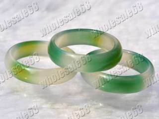 wholesale jewelry Lots 100 smooth agate gemstone rings  