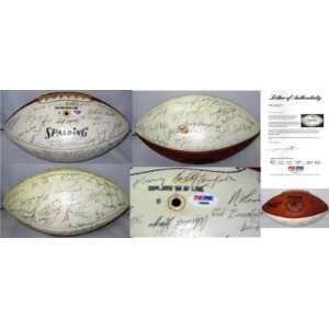   AFL Football 56 SIGS PSA LOA   Autographed Footballs Sports