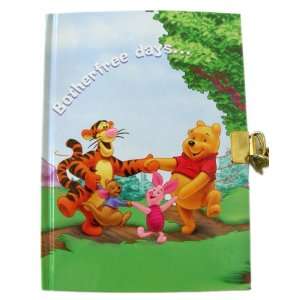   The Pooh Diary   Time For a Story agenda with lock