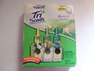   Tri Scents Scented Oil Air Freshner 1 Refill Morning Meadow COLLECTION