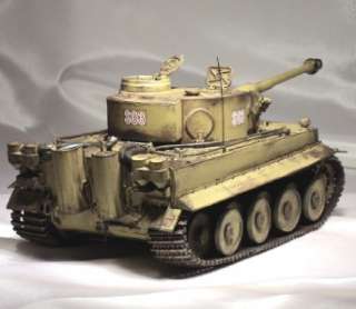 Built 1/35 German Tiger I Sd.Kfz 181 Tank WWII  