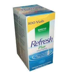  Allergan Refresh Plus Lubricant Eye Drops Single Use Vials 