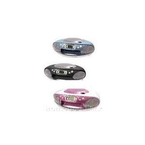   with AM/FM Radio   Black/Pink/Blue (Colors may vary) Electronics