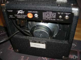 Peavey Decade Guitar Amplifier Vintage Early 80s 10w  Mint  