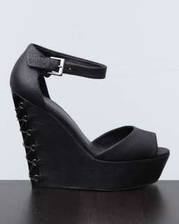 345 Rock & Republic Natalie Ankle Strap Wedge (style #NATWAF341 ) in 