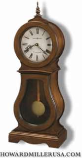 635162 Howard Miller Mantel Clock Quartz, triple chime finished 