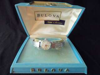 Bulova watch with Case Antique (VERY NICE)  