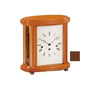   Mantel Clock Finish Walnut Antique Wood with Brass Pendulum Toys