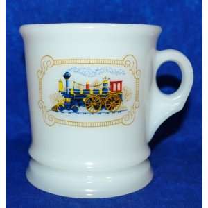  Vintage Avon Train Milk Glass Shaving Mug Coffee Cup 