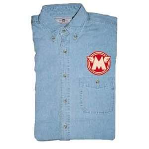  Metro Racing Vintage Denim Shirts   Matchless (M) X Large 