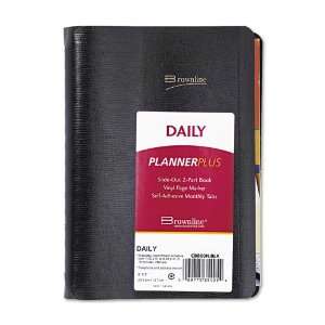    Brownline PlannerPLUS Daily Appointment Book, 15 Minute Schedule 