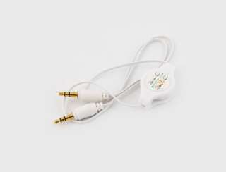 5mm Retractable Jack AUX Audio Cable Cord 4 iPod   