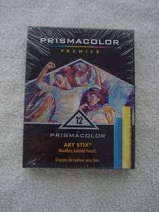 NEW PRISMACOLOR 12pc ART STIX COLORED PENCILS 1758742  