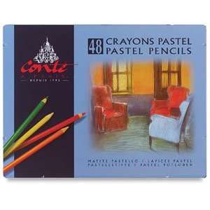  Conteacute; Pastel Pencils   Garnet Red Arts, Crafts 