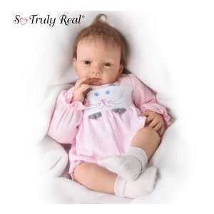   Baby Girl Doll So Truly Real by The Ashton Drake Galleries Toys
