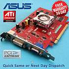 Asus ATI Radeon X550 128MB Dual Monitor PCI E Graphics Card DVI/VGA+TV 