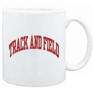  New  Track And Field Applique / Athletic Dept  Mug 