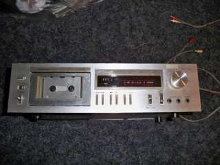 Pioneer CT F555 Stereo Cassette Tape Deck Needs Repair  