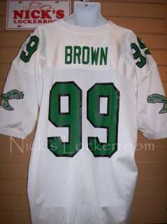 AUTHENTIC Mitchell & Ness 1991 Phila Eagles Jerome Brown Throwback 