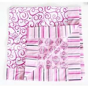  Pink Pinstripe Spill Mat