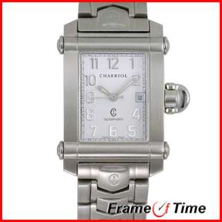 Philippe Charriol Mens Colvmbvs Automatic White Watch  