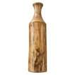 Forest Floor Wood Bottle Figural   Large