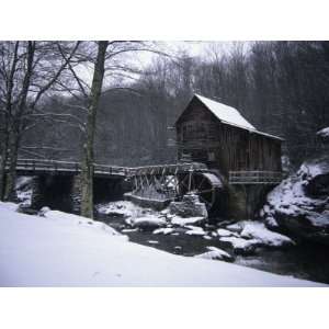  Old Mill, Babcock State Park, West Virginia Photographic 