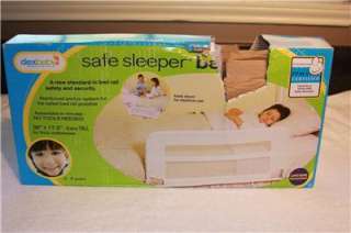   Safe Sleeper Convertible Crib Bed Rail, White 754637004800  